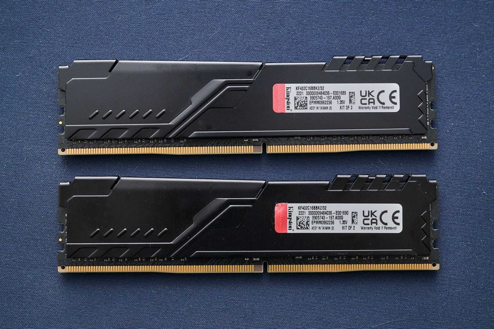 Kit Memorie RAM Kingston FURY Beast 32GB DDR4 (2x16GB) 3200MHz