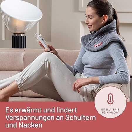 Нагревателна подложка за врат и рамене Imetec Intellisense