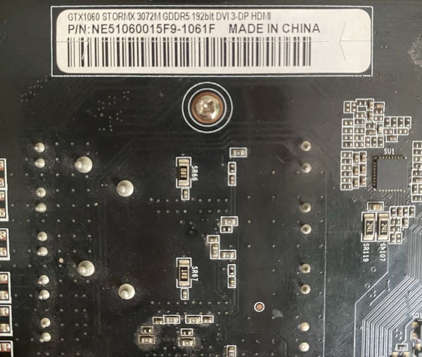 Palit GeForce GTX 1060 StormX 3G