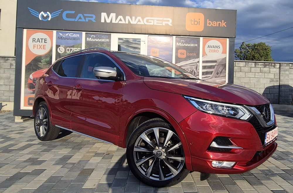 Nissan Qashqai tekna + Garantie rate avans 0% xenon led  automat scaune incalzite  piele navigatie
