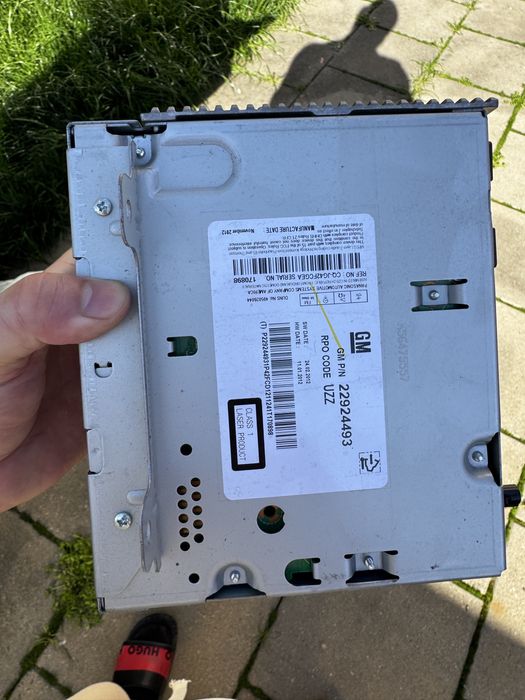 Set complet CD400 Opel Astra J Insignia radio display panou