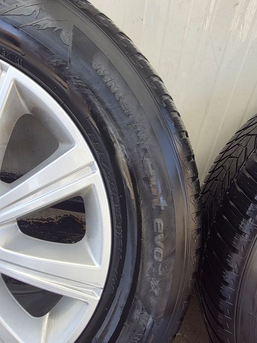 Vand 4 jante Jaguar F-pace+cauciucuri iarna Hankook