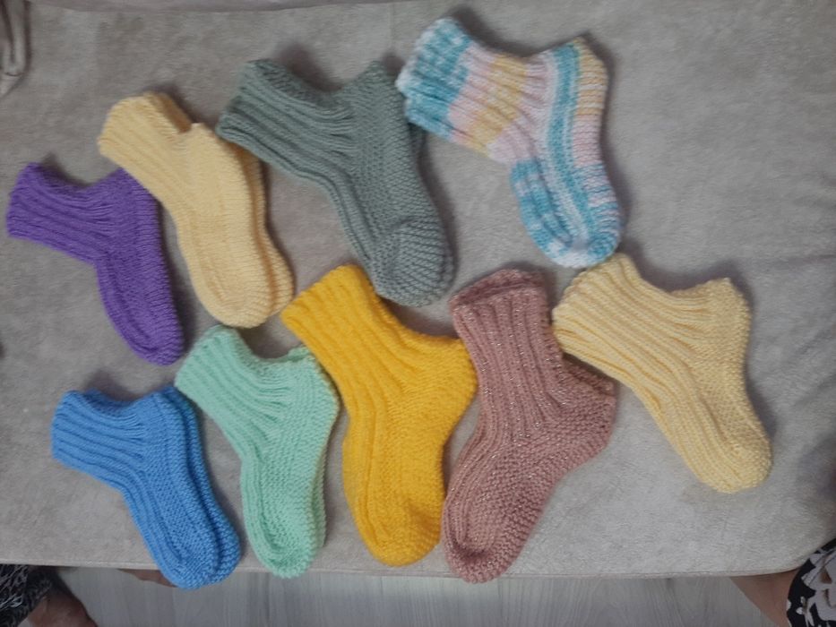 Ръчно плетени чорапки