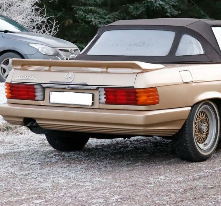 ZENDER/BBS Mercedes W 107  R 107 C 107 Heckspoiler Спойлер Оригинал