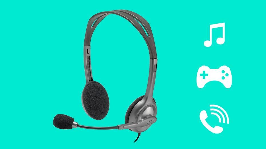 LOGITECH Stereo H110 Компьютерная гарнитура Logitech H110