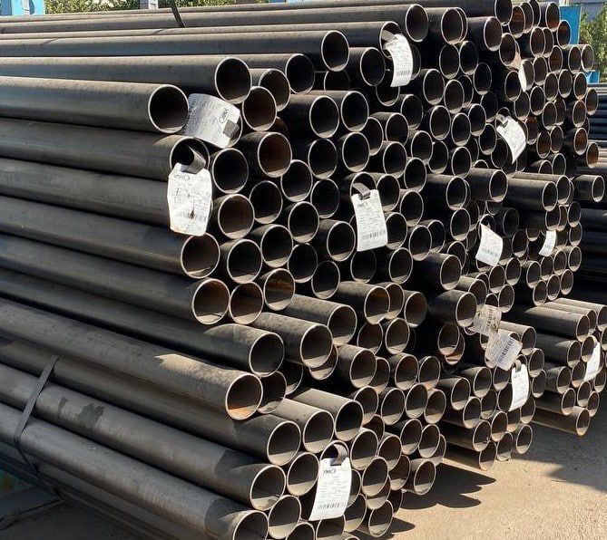 Труба стальная металлическая электросварная  бесшовная оптом Truba