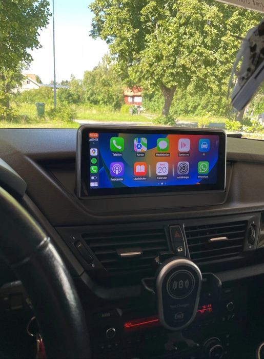 Navigatie android BMW X1 Carplay Waze YouTube GPS Bluetooth