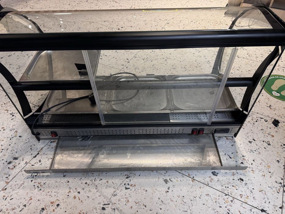 Vitrina calda cu geam curbat, HONDA, SAYL