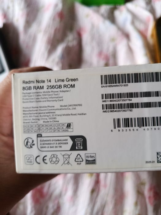 Redmi Note 14 256 GB