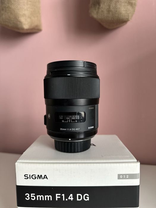 Sigma 35mm F1.4 DG Art – Nikon F | Stare foarte bună