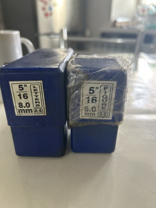 Цифры, буквы -клеймо по металлу