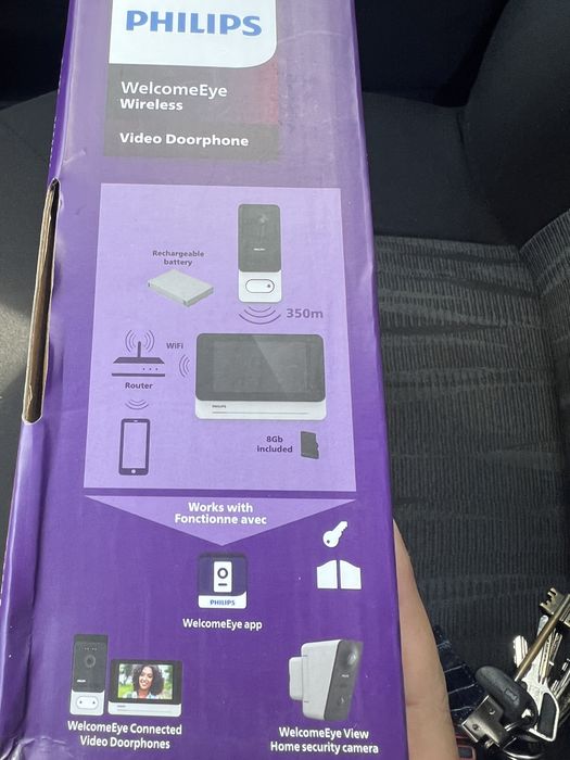 Videointerfon  Philips Welcome Eye Wireless-Sigilat