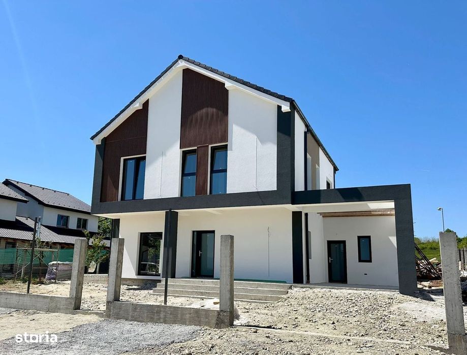 Casa individuala, 4 cam, , 3 bai, carport, terasa, pod,dressing