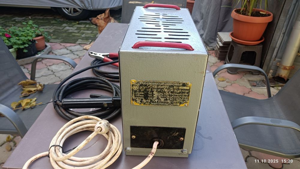 Transformator sudură rusesc.