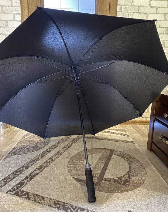 Зонтики черные синие