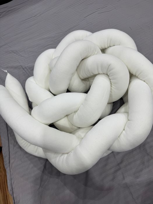 Protectie patut anne bebe impletitura