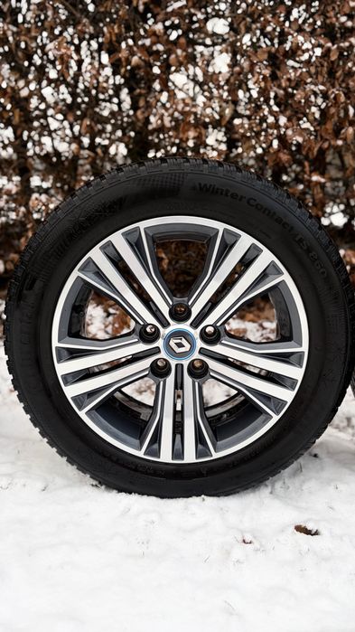 Оригинални джанти 5x114.3 с гуми Continental 205/55/16