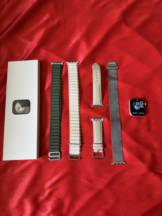 Apple Watch Series 9 (GPS) Корпус 45 мм — Алюминий
