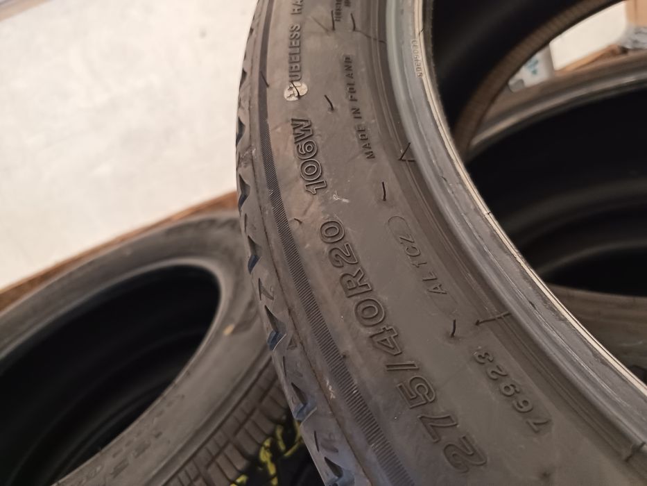Anvelope vara 275 40 20 Bridgestone runflat 2023 5mm