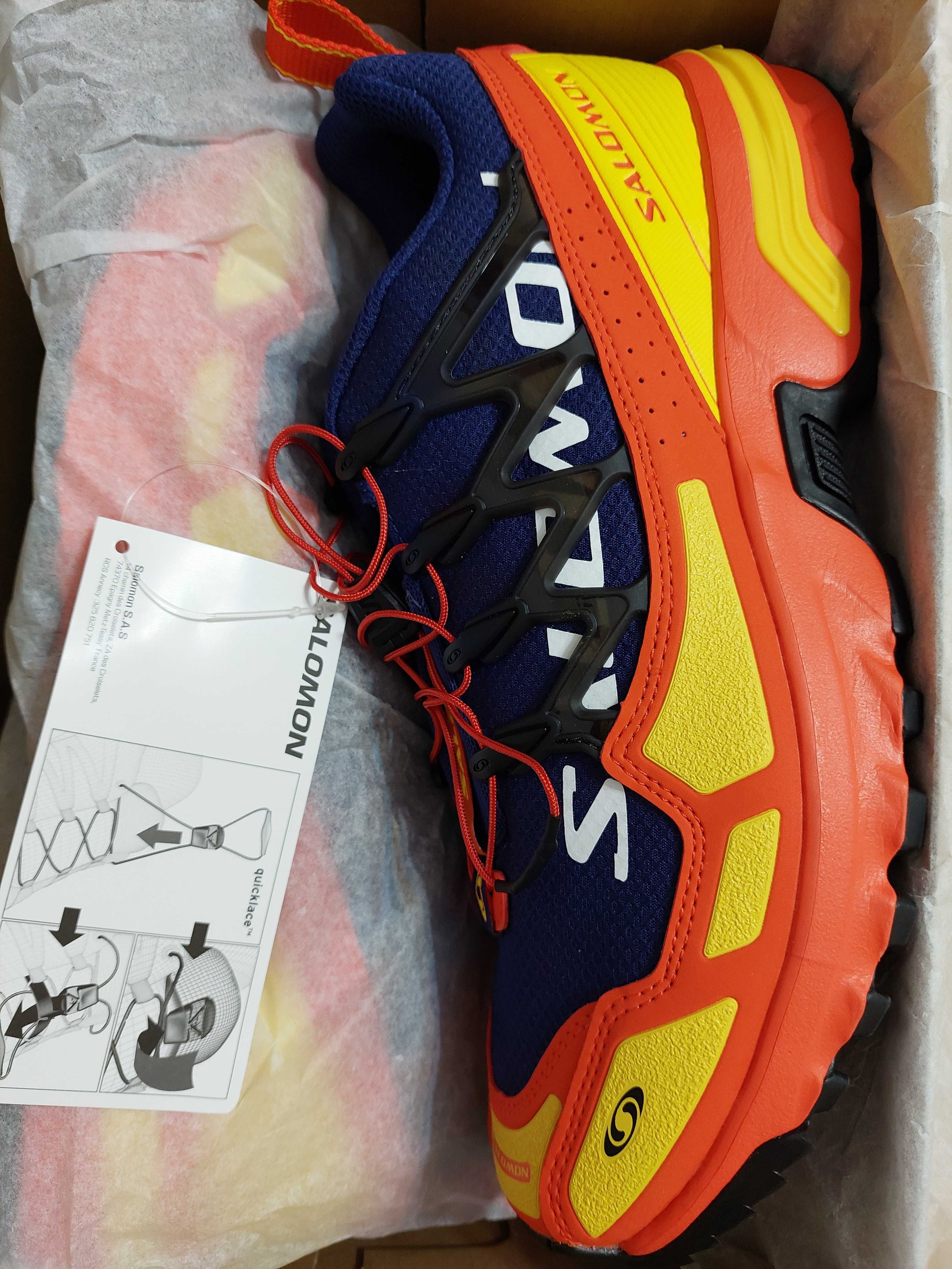 SALOMON ACS + HERITAGE Pack Unisex Cherry Tomato Blue Lemon