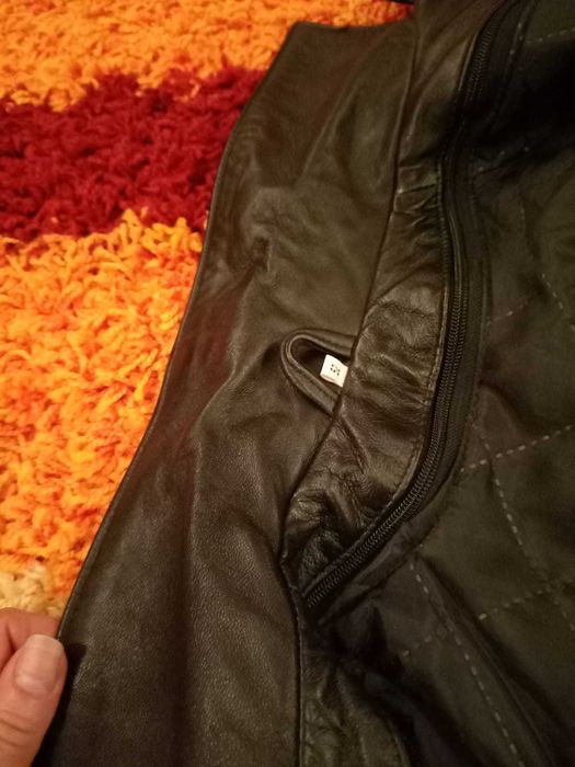 !!!Geacă NOUĂ din piele naturală barbati