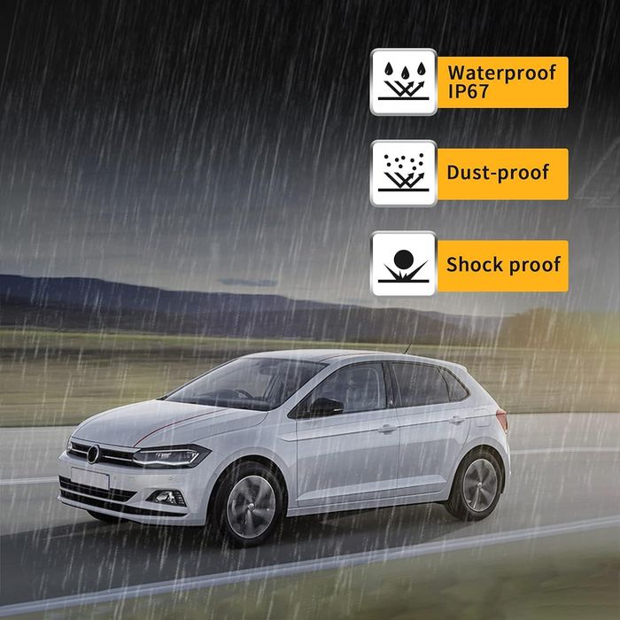 VW Polo MK6 2016-21 фарове с LED дневни светлини и динамични мигачи