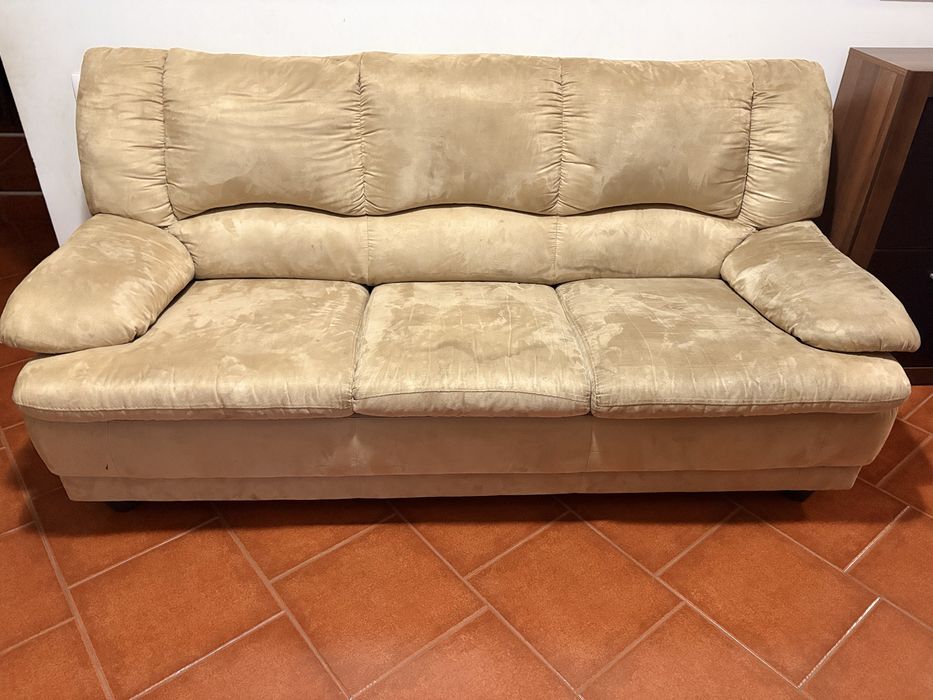 set living Mobexpert: canapea extensibila cu 3 locuri si 2 fotolii