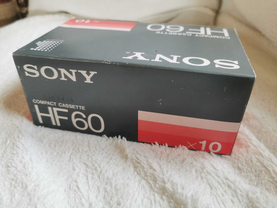 Аудио Касети SONY HF60 HF 60 нови 10 бр. 1985