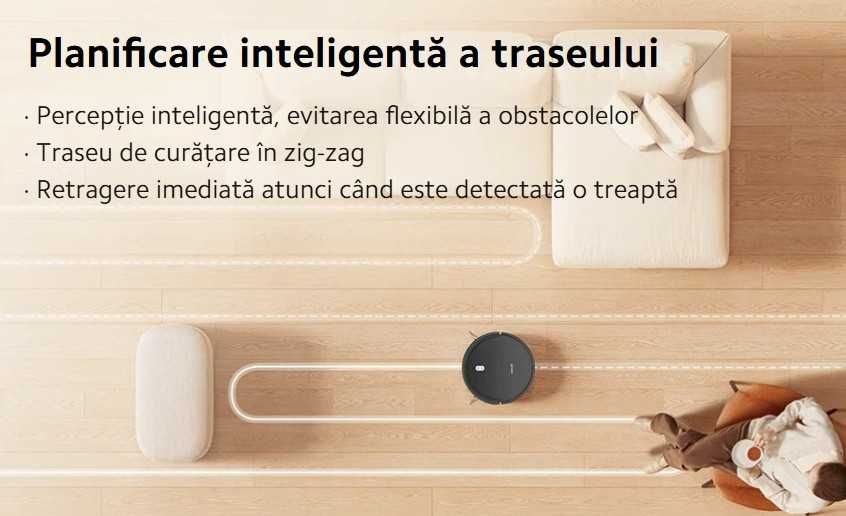 Xiaomi Robot Vacuum E5 Robot aspirator, set complet, cu cutie.