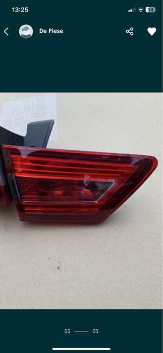 Lampa stop renault clio 4 partea stanga