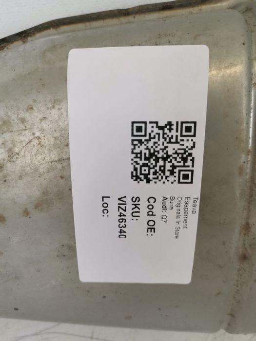 Teava Esapament Audi Q7 Originala In Stare Buna