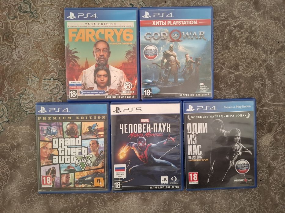 Крутые игры на PS4/PS5