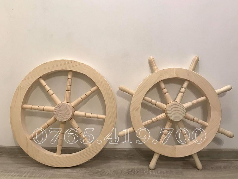 Roata lemn- roti lemn decorative