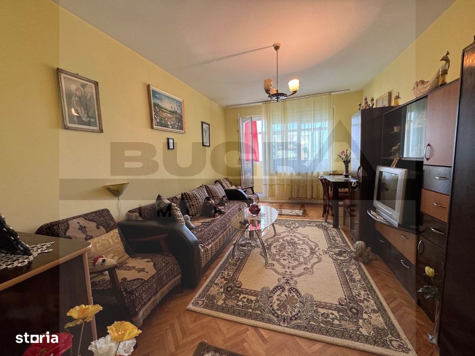 Apartament de 2 camere, decomandat, 48mp, zona Interservisan