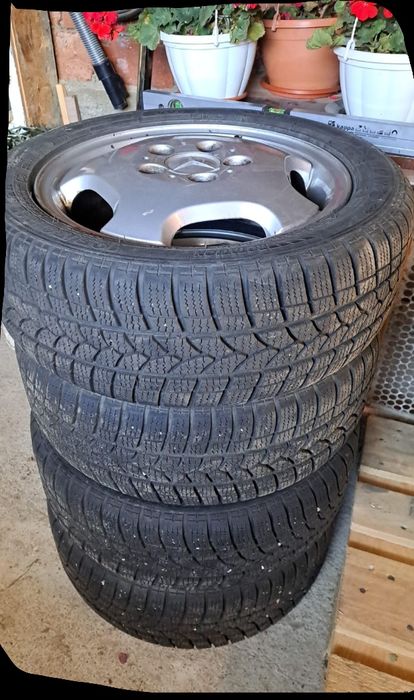 Jante cu cauciucuri 195/55/15 Mercedes A class