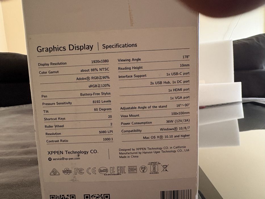 Tableta grafica Xp-Pen Artist 22R Pro