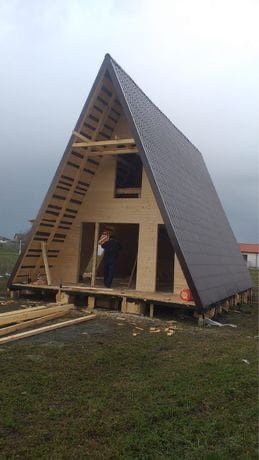 Case pe structura metalica