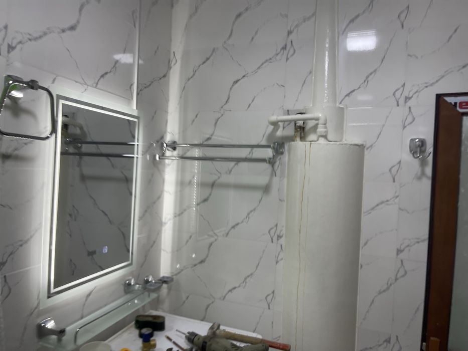 Usta Установка топли пол плинтус душ ковралан dush kavralan plintus