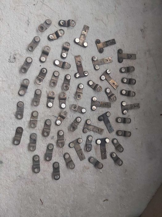 Pastile industriale argint pur 999 pe suporti din cupru argintate