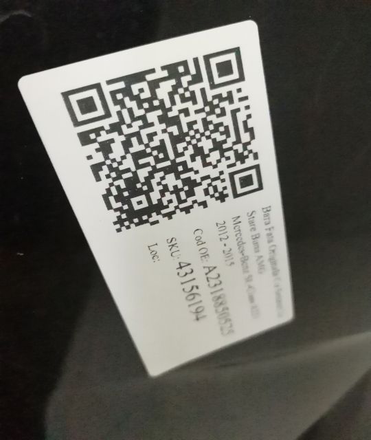 Предна броня Оригинална С датчици В добро състояние AMG Мерцедес-Бенц