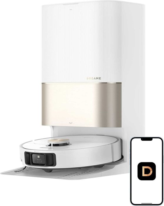 Прахосмукачка робот Dreame X40 Ultra Complete 12000Pa, авт. пълнене