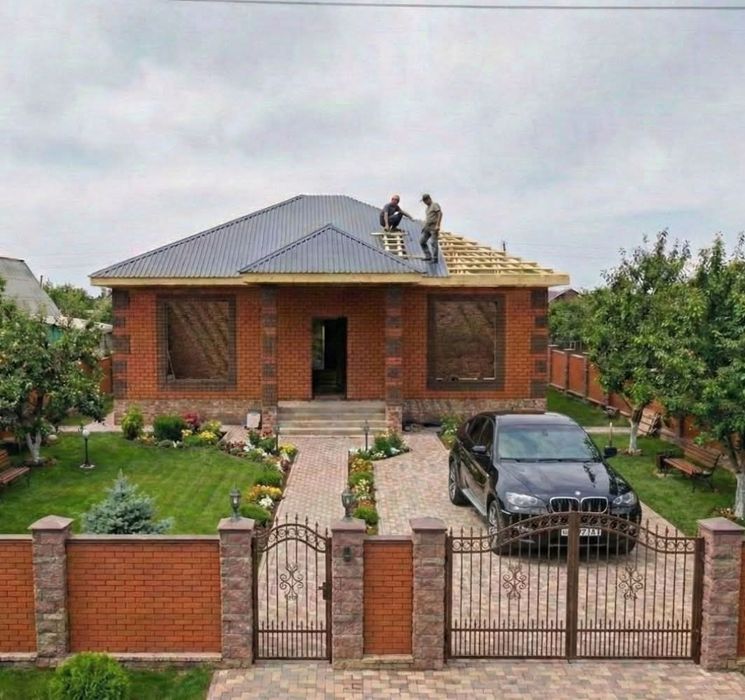 КРЫША, НАВЕС ДЕЛАЕМ. Сварка. Том ёпиш хизмати