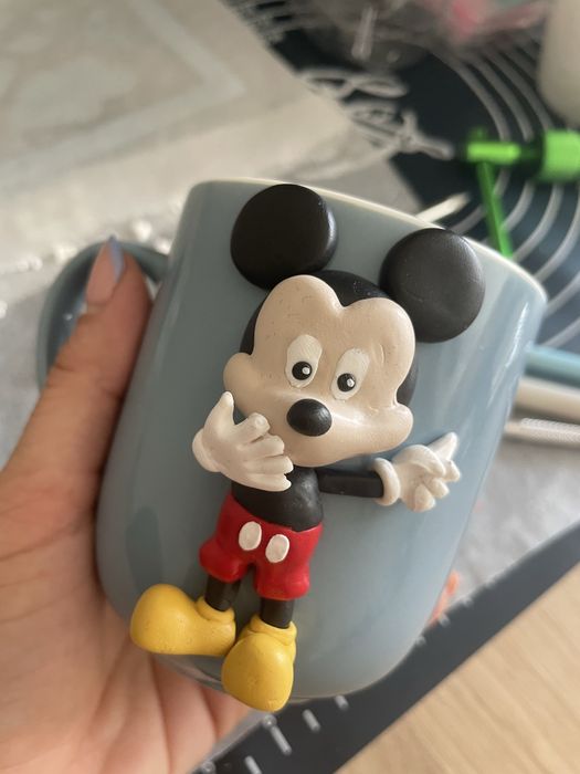 Чаши декорирани с полимерна глина