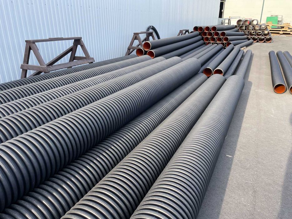 Полиэтиленовые гофрированные трубы SN8