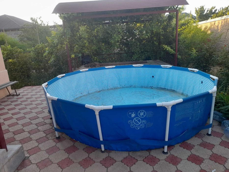 наливной каркасный бассейн 366 на 76