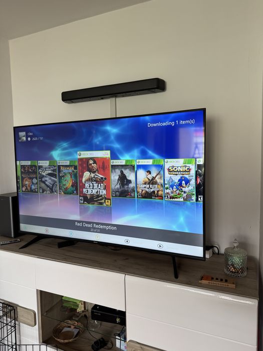 Xbox 360 modat + kinect+3 manete