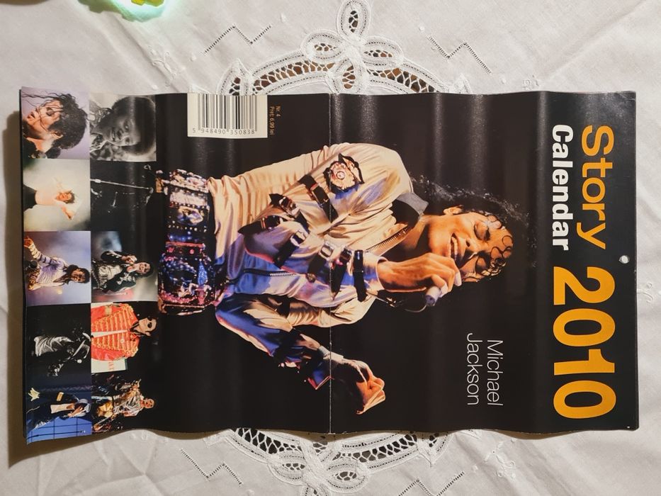 Calendar Michael Jackson 2010 , 12 postere , nou