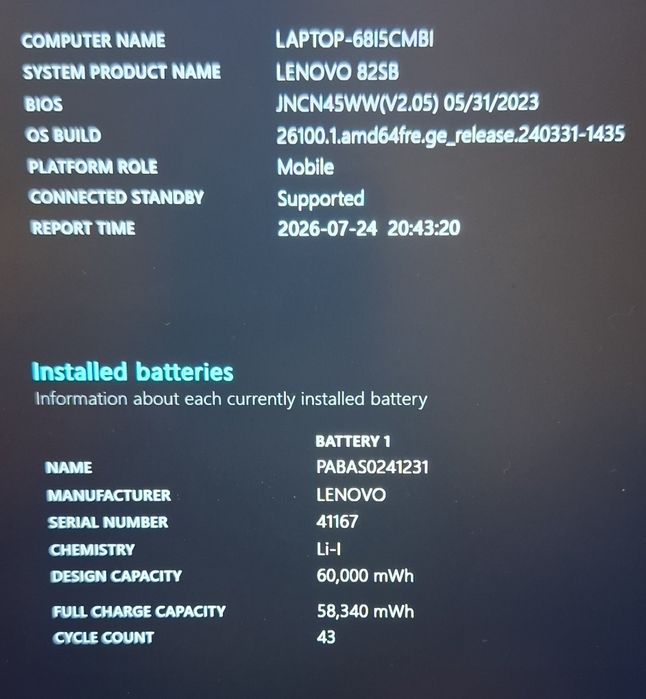 Lenovo IdeaPad Gaming | Ryzen 6600HS | 16GB DDR5 | RTX 3050 | 512 SSD