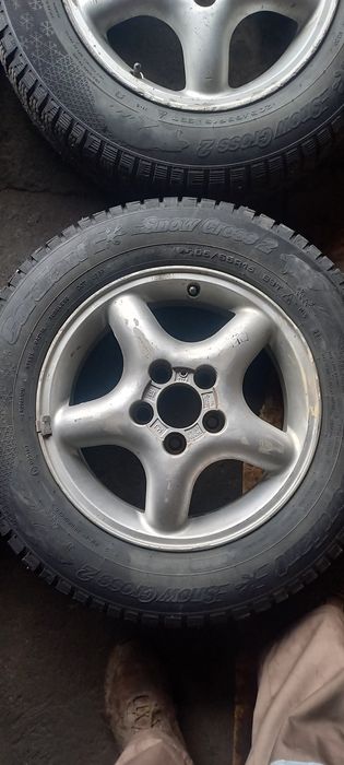 Диски с резиной 15 5×110.