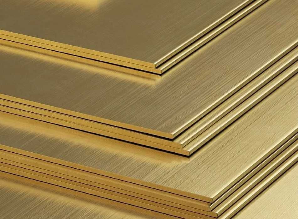 Латун лист 600х1500х1мм  лист латуниый   1мм 2мм 3мм
